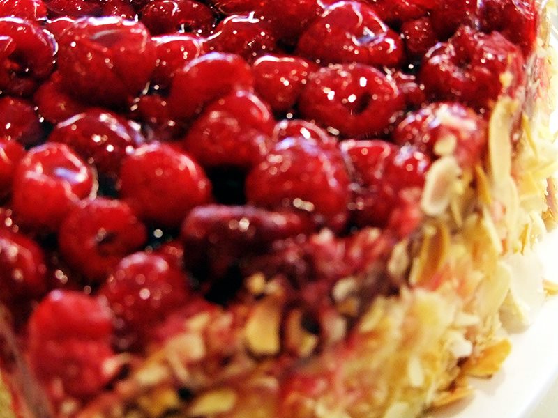 Himbeerkuchen